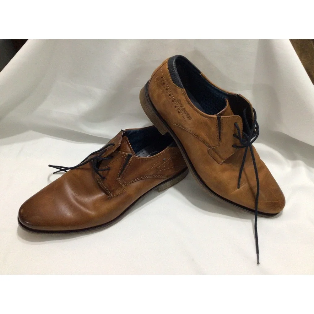 Bugatti leather derby